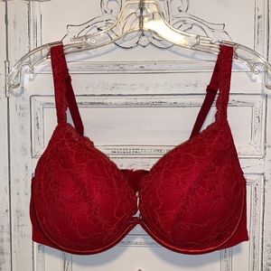 Cacique Red Lace Bra
